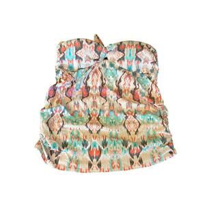 A Pea in the Pod Women’s Maternity Tankini Swimsuit Strapless Southwest Size L